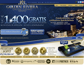 Golden Riviera Riviera Gratis Bonus