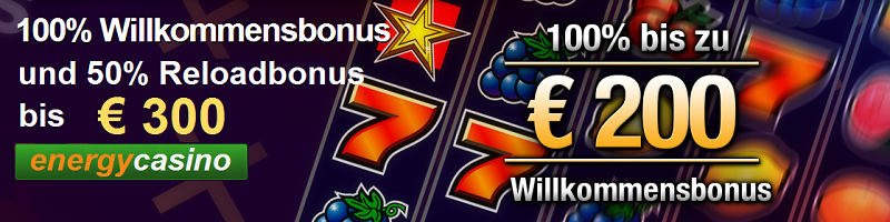 Energy Casino Bonus