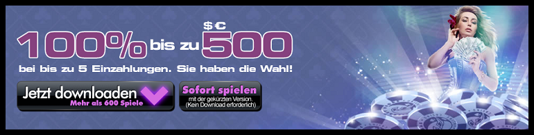 Crazy Vegas Willkommens Bonus