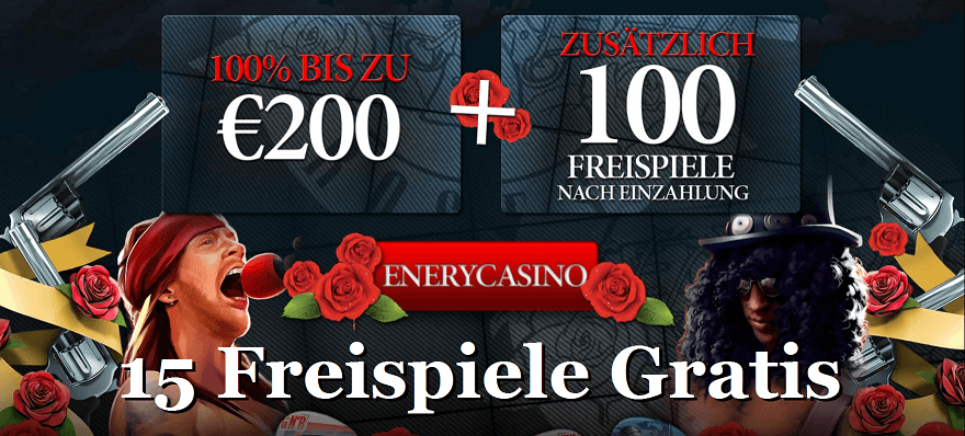 Energy Bonus 15 Freispiele