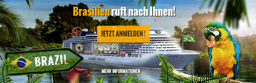 Traumreise Brasilien im Casino Cruise