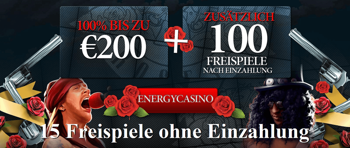 Freispiele ohne Einzahlung Energy Bet