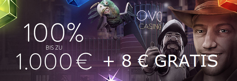 OVO Casino Netent Bonus Angebot