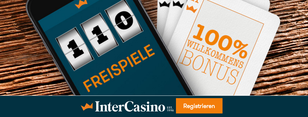 Intercasino Willkommens Bonus