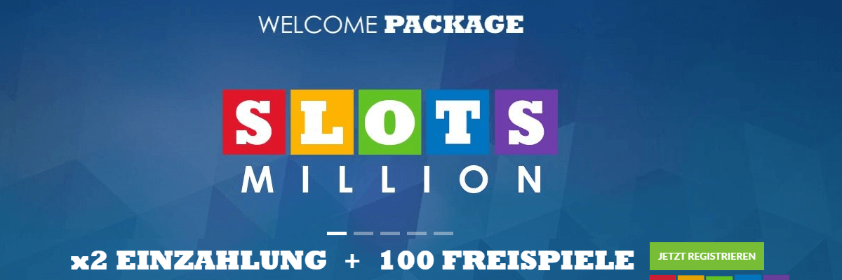 Slots Million Willkommens Bonus