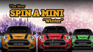 Im Dezember findet im Drück Glück Casino eine wunderbare Aktion statt, bei der du um einen Preispool von 100.000 € spielst. Es ist die bis jetzt grösste Weihnachts Aktion eines Online Casinos, denn es geht um fantastische Preise und 4 Mini Cooper! Als Drück Glück Casino Spieler bist du natürlich bei jeder Verlosung dabei, wenn du fleissig spielst und somit auch fleissig Lose sammelst. Es wäre doch toll zu Weihnachten mit einem neuen Auto vorzufahren...