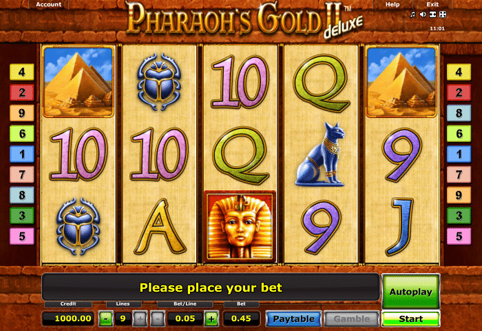 Pharaohs Gold II Novoline