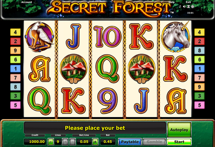 Secret Forest Novoline