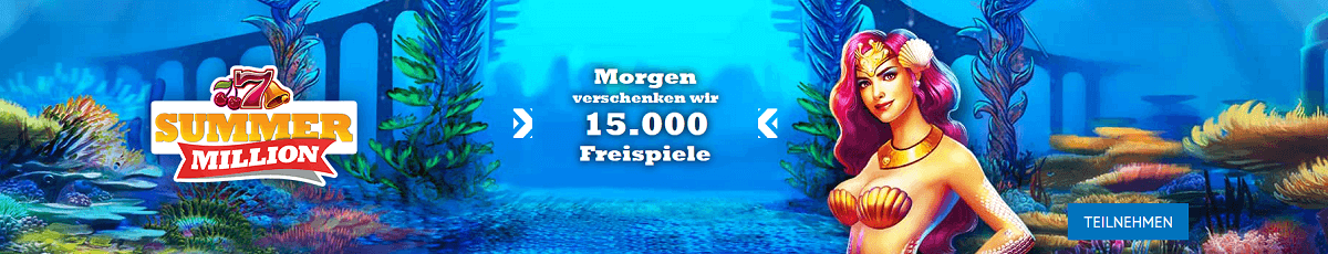 Slot Million Freispiele Verlosung