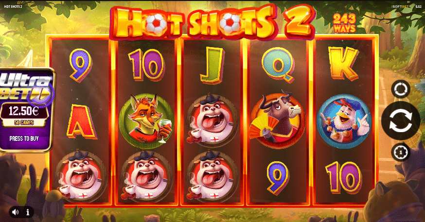 Hot Shots 2 Isoftbet