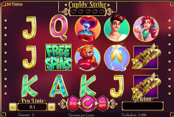 Cupids Strike Spinomenal