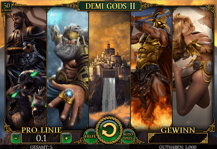 Demi Gods 2 Spinomenal