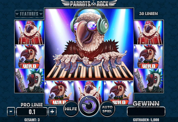 Parrots Rock Spinomenal