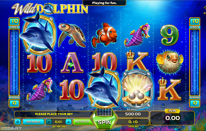 Wild Dolphin slot machine