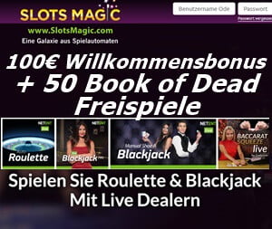 Bonus at Slots Magic Casino