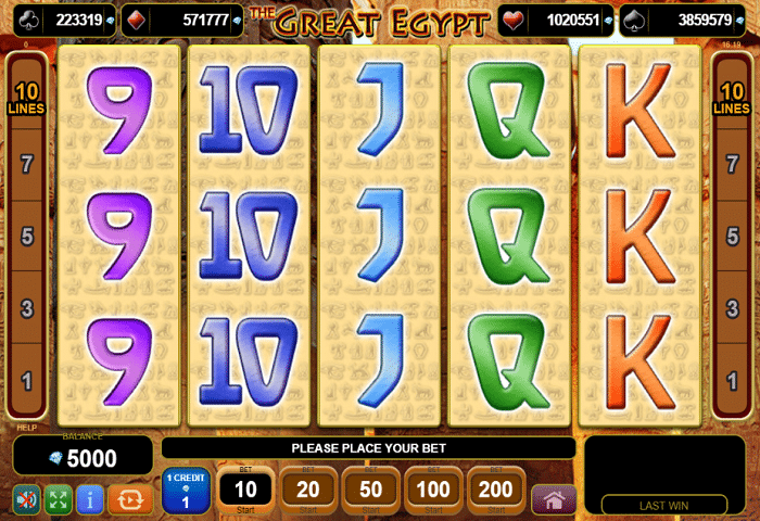 The Great Egypt EGT