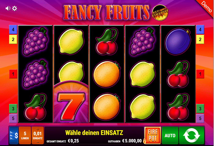 Francy Fruits Gamomat