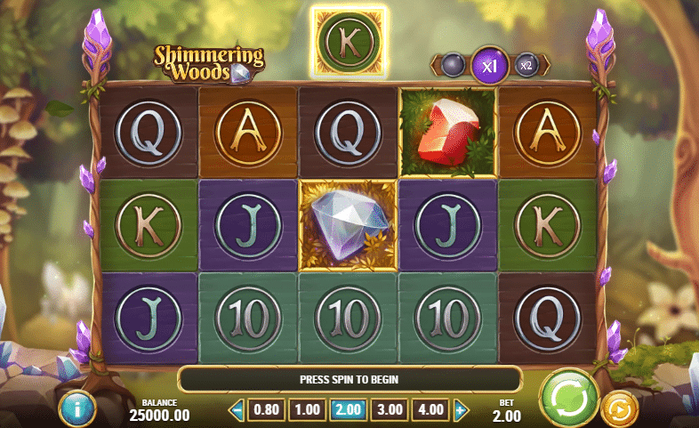 Shimmering Woods Playn Go gratis Spiel