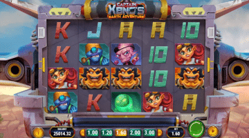 Captain Xeno’s Earth Adventure Play’n GO: Gratis Spielen und Online Casinos