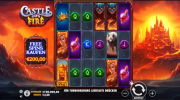 Castle of Fire Pragmatic Play: Gratis Spielen und Online Casinos